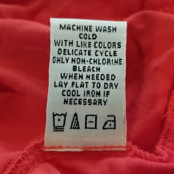 Coral Max Studio Maxi Dress floor length soft flowy cotton blend - Picture 6 of 6